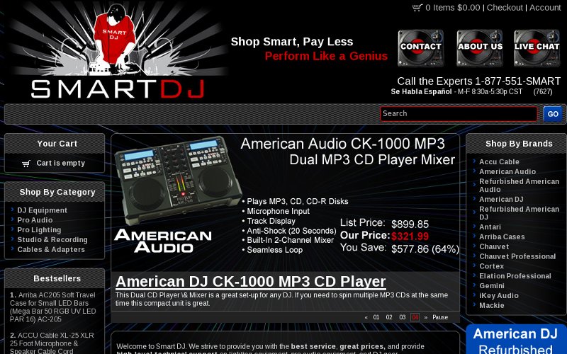 http://smartdj.com Pro DJ Equipment